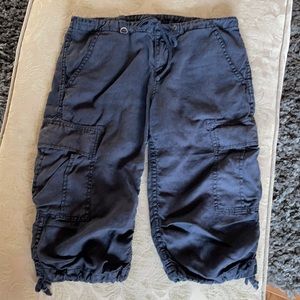 Lucky Brand Women’s Linen Cargo Shorts